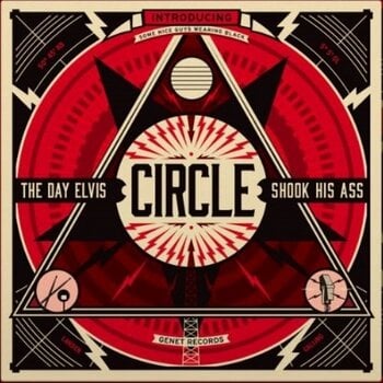 Vinyl Record Circle - The Day Elvis Shook His Ass (Clear/Blue/Yellow Swirled) (LP) - 1