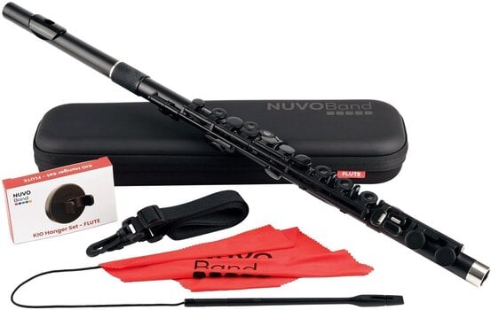 Υβριδικό Πνευστό Όργανο NUVO Band Flute Υβριδικό Πνευστό Όργανο Black - 1