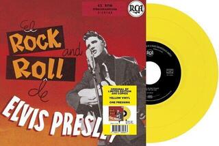Disque vinyle Elvis Presley - El Rock And Roll De Elvis (Limited Edition) (Yellow Coloured) (7" SP)