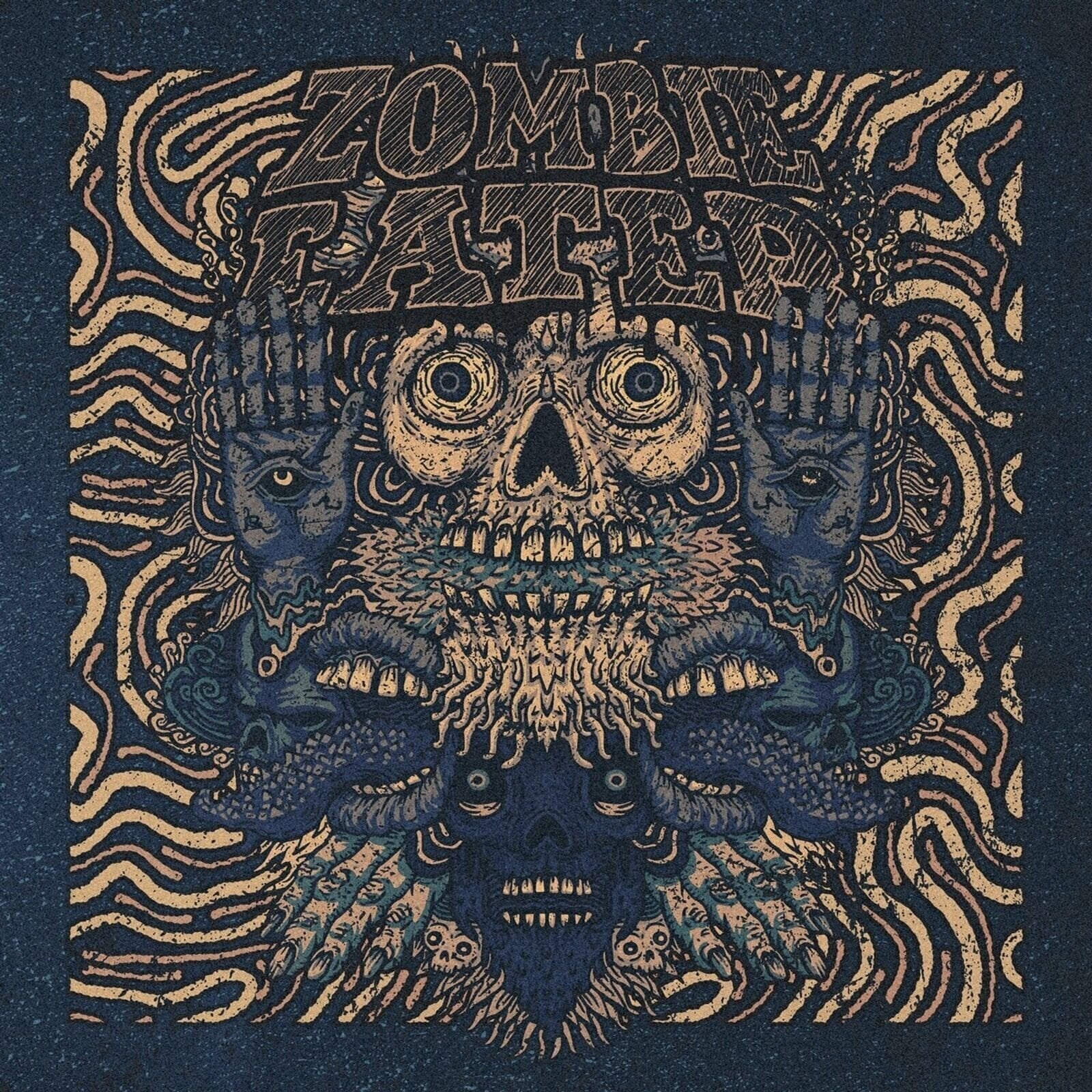 Disc de vinil Zombie Eater - Faces (Gold Coloured) (LP)