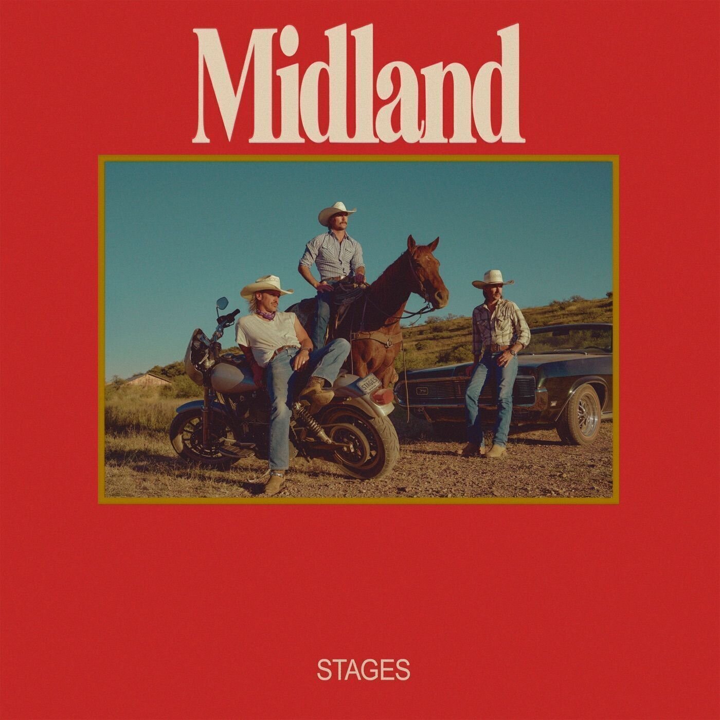 Disque vinyle Midland - Stages (Transparent Red Coloured) (LP)