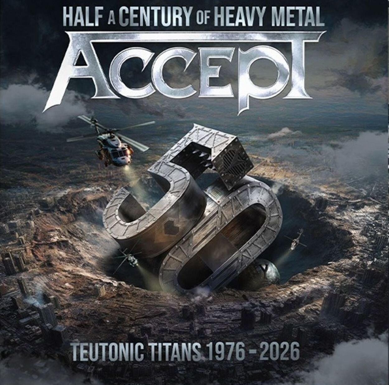 LP deska Accept - Teutonic Titans 1976-2026 (2 LP)