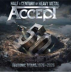 Disque vinyle Accept - Teutonic Titans 1976-2026 (Silver Coloured) (2 LP)