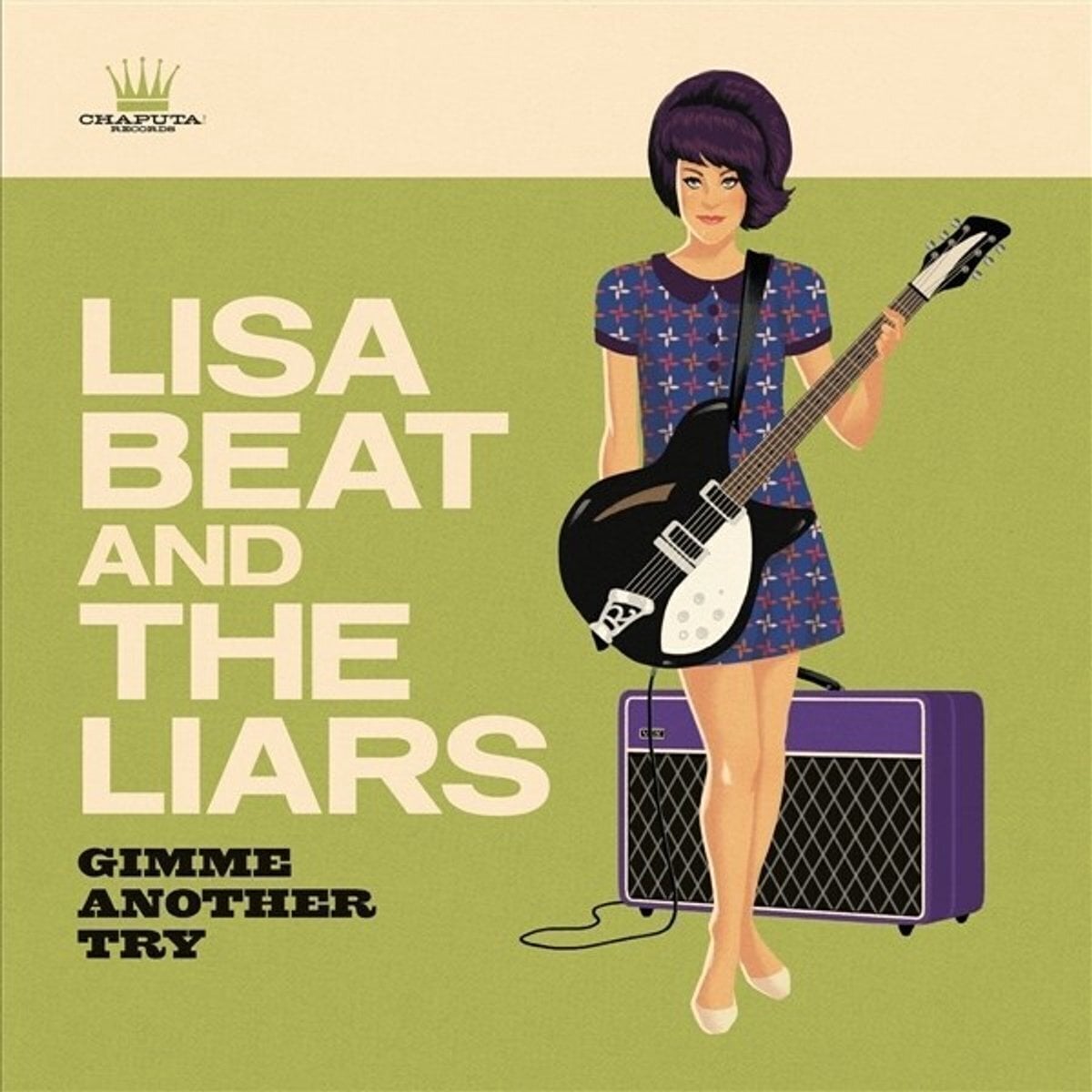 Vinyl Record Lisa Beat E I Bugiardi - Gimme Another Try (White Coloured) (7" SP)