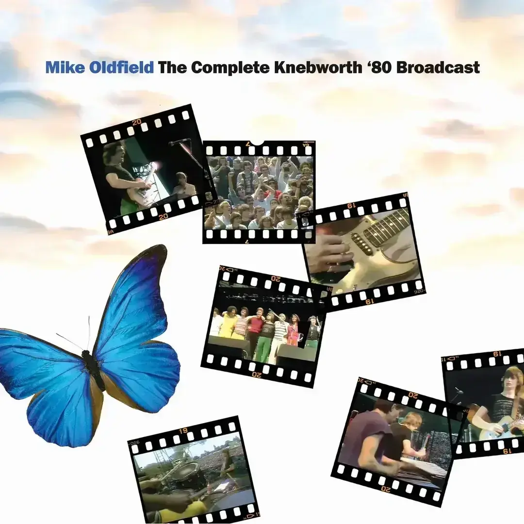Disque vinyle Mike Oldfield - Knebworth '80 The Complete Broadcast (Blue Coloured) (2 LP)