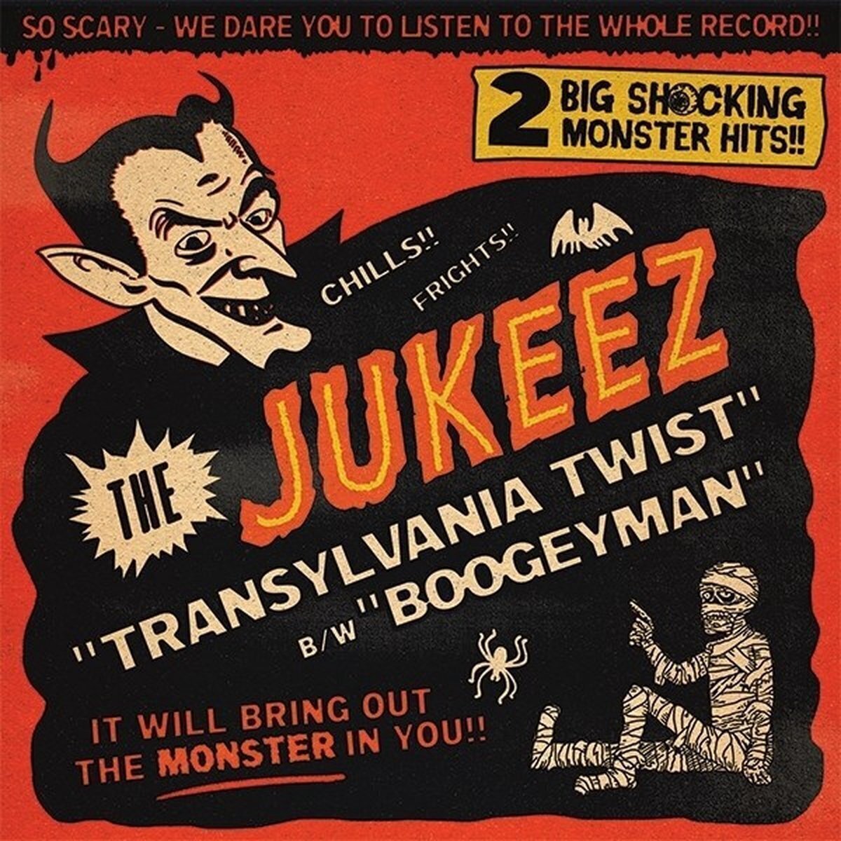 Schallplatte The Jukeez - Transilvania Twist (7" SP)