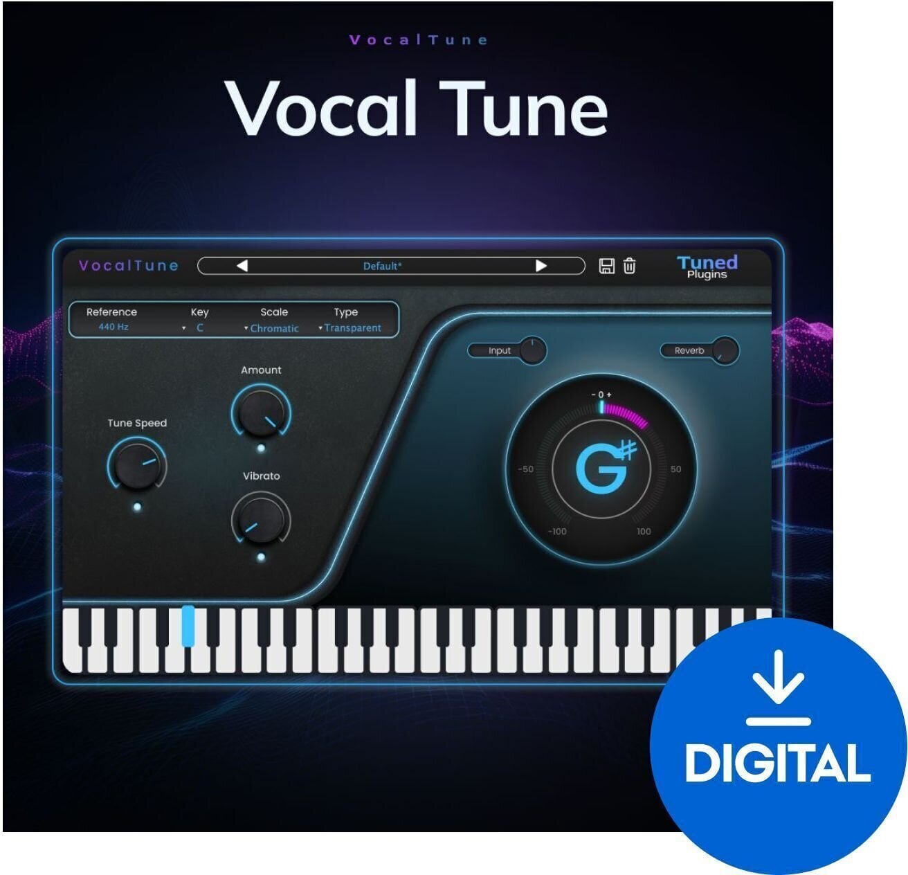 Studio-Effekt-Plugin Safari Audio VocalTune (Digitales Produkt)