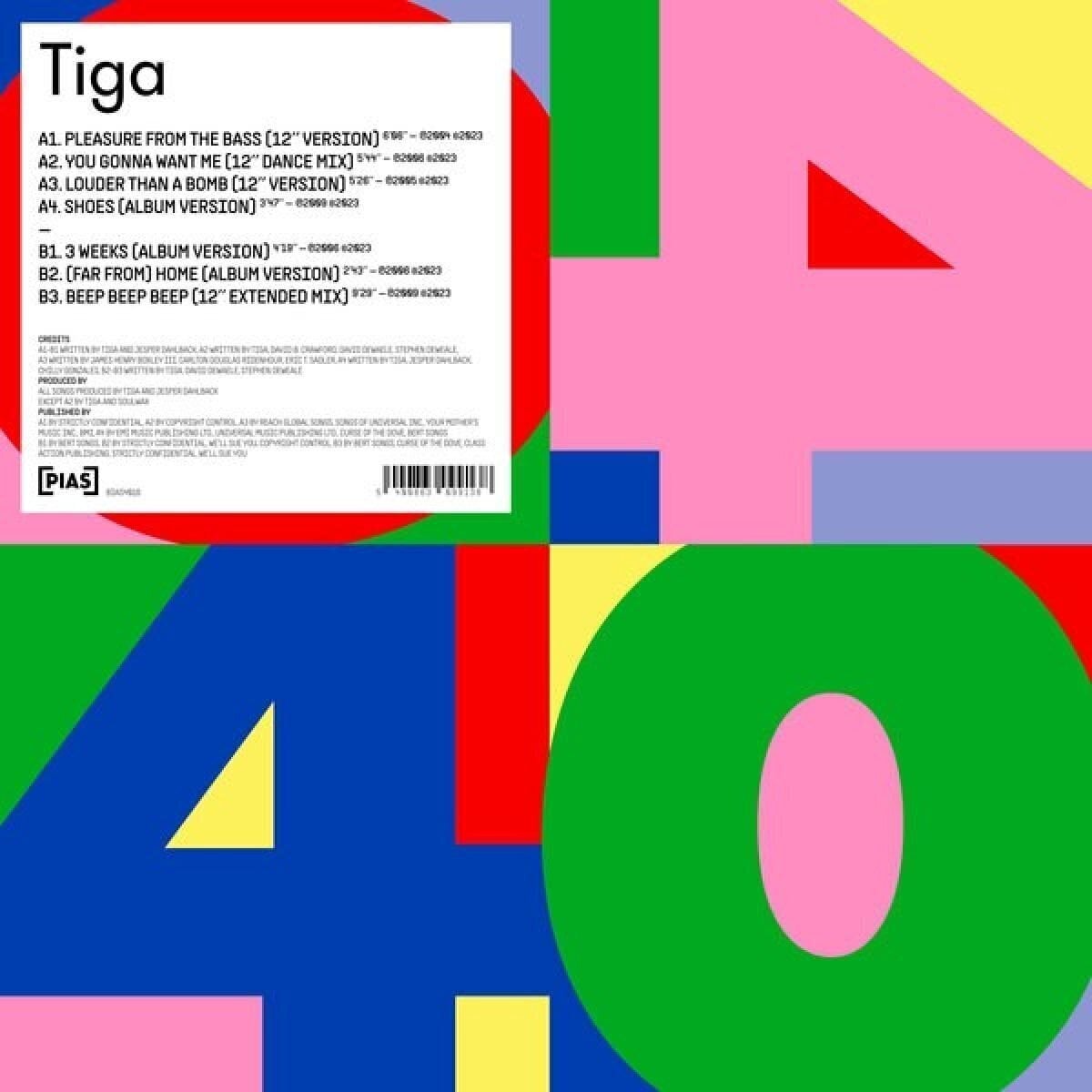 LP plošča Tiga - [PIAS] 40 (EP)