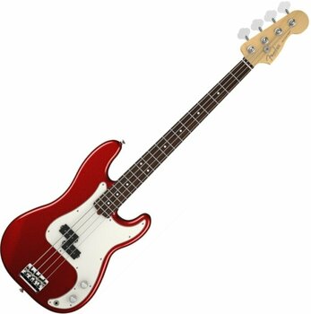 Bas electric Fender American Standard Precision Bass RW Mystic Red - 1