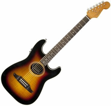 Speciel akustisk-elektrisk guitar Fender Stratacoustic Premier 3 Color Sunburst - 1