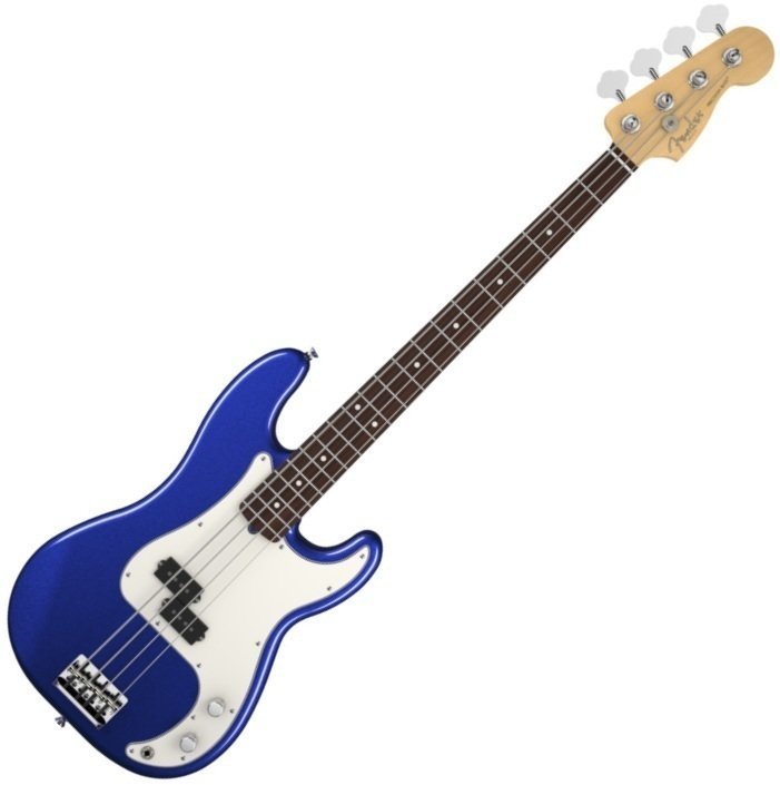 Bas electric Fender American Standard Precision Bass RW Mystic Blue