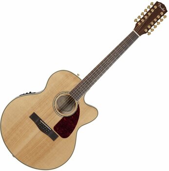 12-snarige elektrisch-akoestische gitaar Fender CJ290 SCE 12 Natural - 1