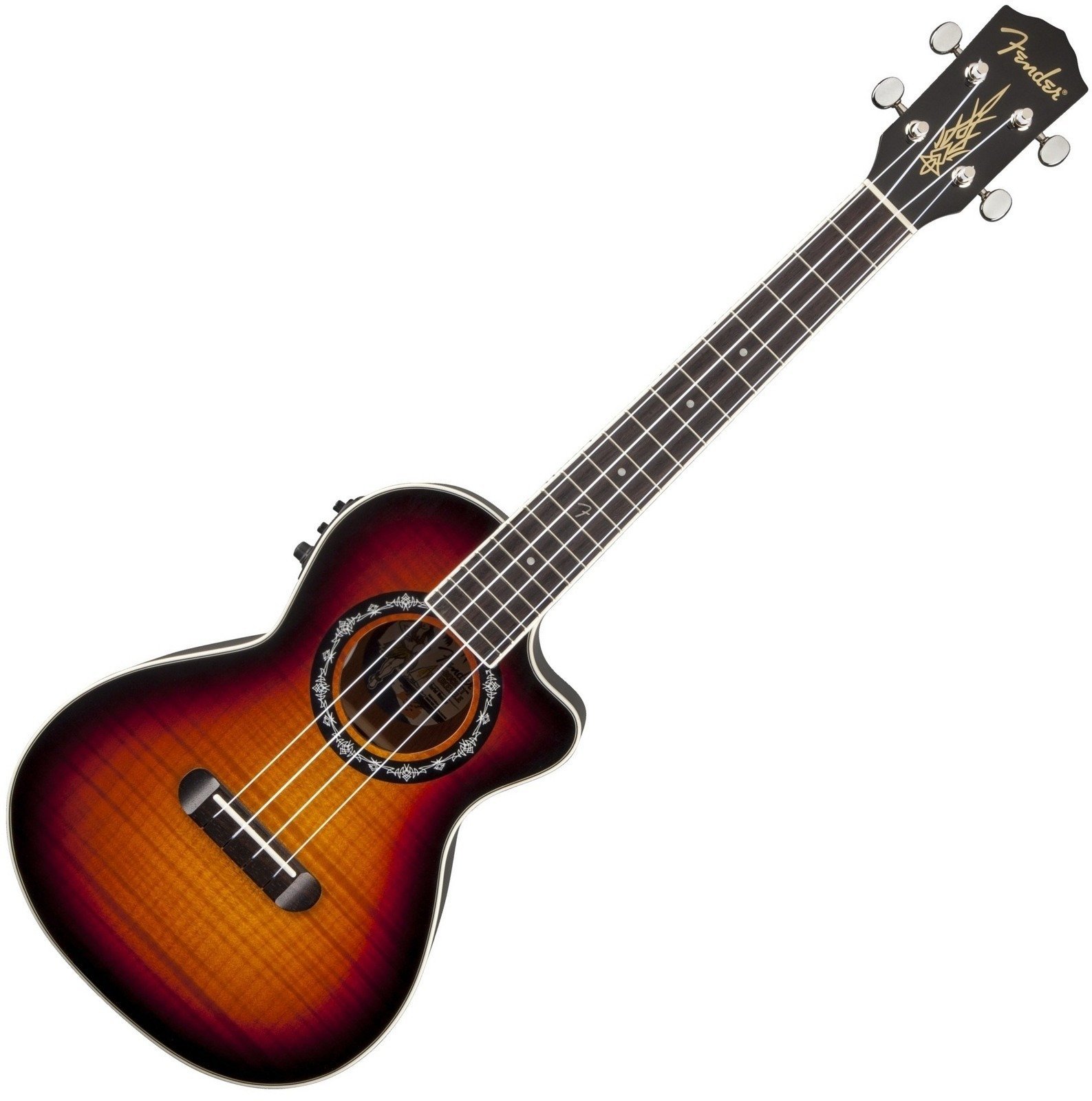 Tenorové ukulele Fender T Bucket Tenor Ukulele 3Color Sunburst