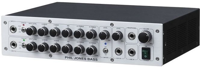 Basszusgitár erősítő fej Phil Jones Bass D-600