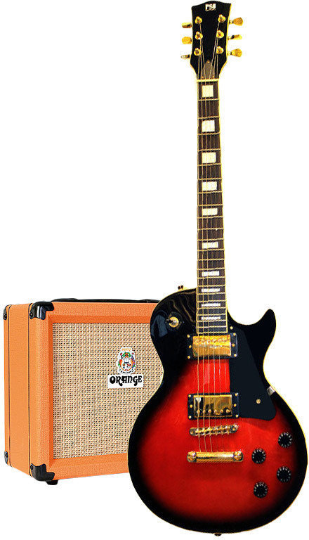 Guitare électrique PSD LP1-CHS SET Cherry Sunburst
