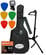 Muziker Acoustic Guitar Accessories Pack Koffer voor akoestische gitaar Zwart