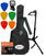 Pokrowiec do gitary akustycznej Muziker Acoustic Guitar Accessories Pack Pokrowiec do gitary akustycznej Czarny