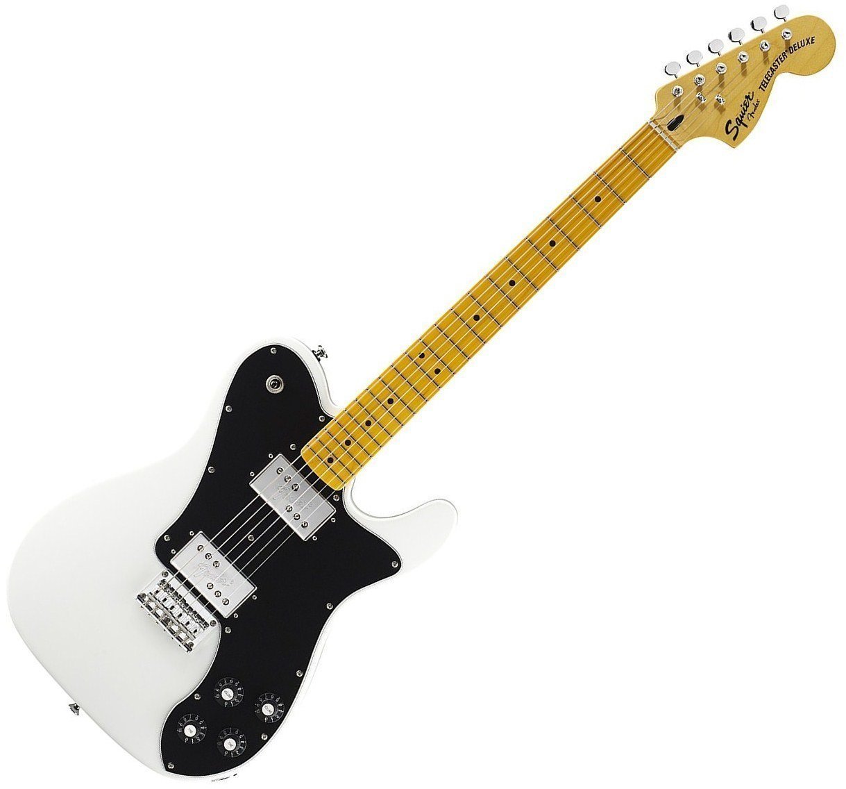 Electric guitar Fender Squier Vintage Modified Telecaster Deluxe Olympic White