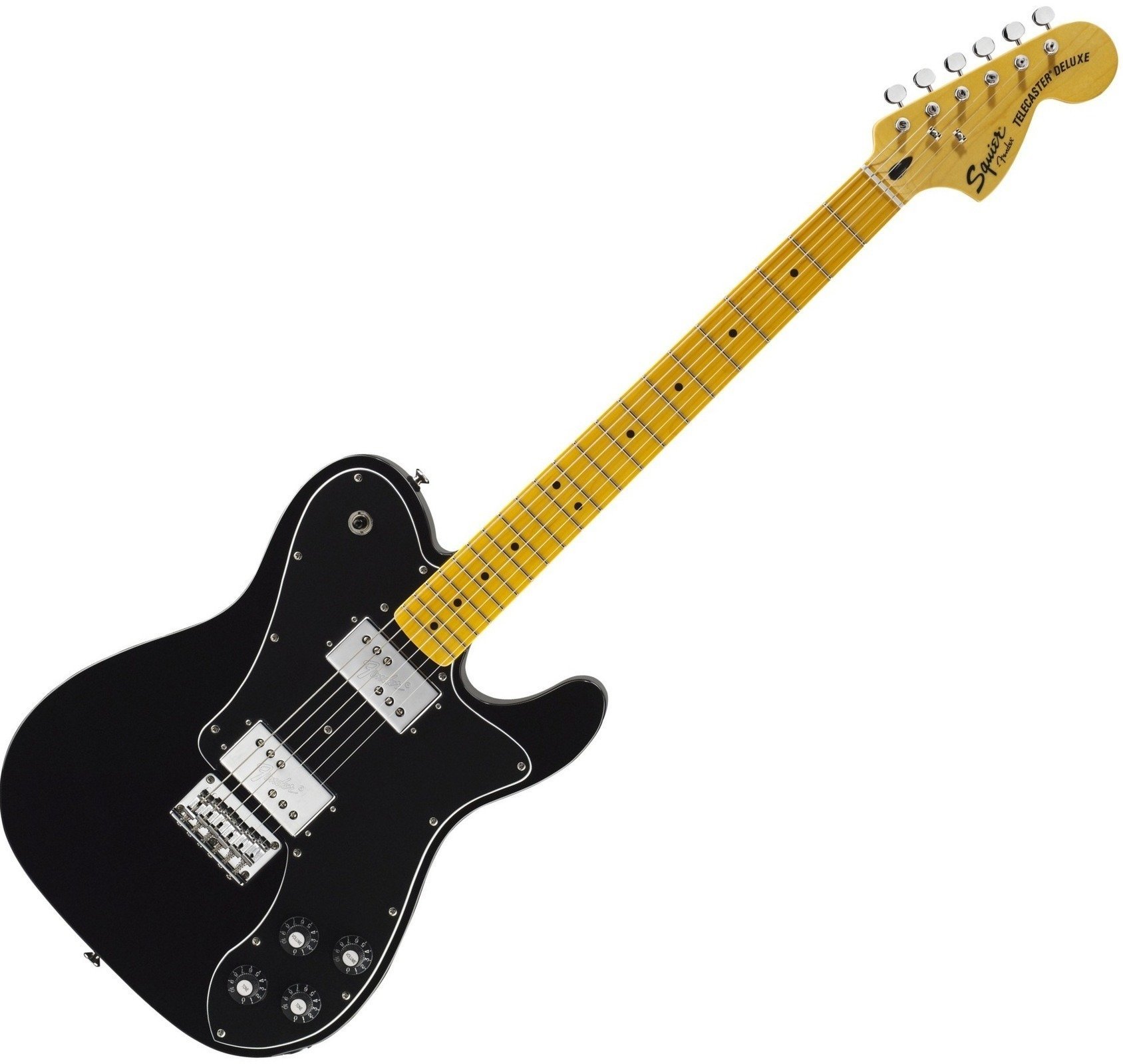 Elektrisk gitarr Fender Squier Vintage Modified Telecaster Deluxe Black