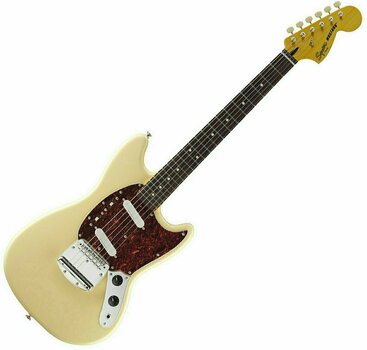 Guitare électrique Fender Squier Vintage Modified Mustang Vintage White - 1