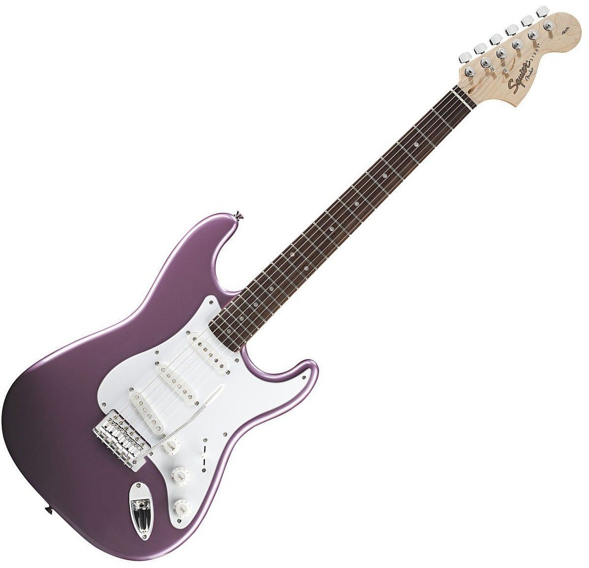 Guitare électrique Fender Squier Affinity Stratocaster Burgundy Mist