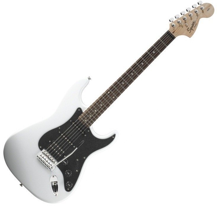 Elektrische gitaar Fender Squier Affinity Stratocaster HSS Olympic White