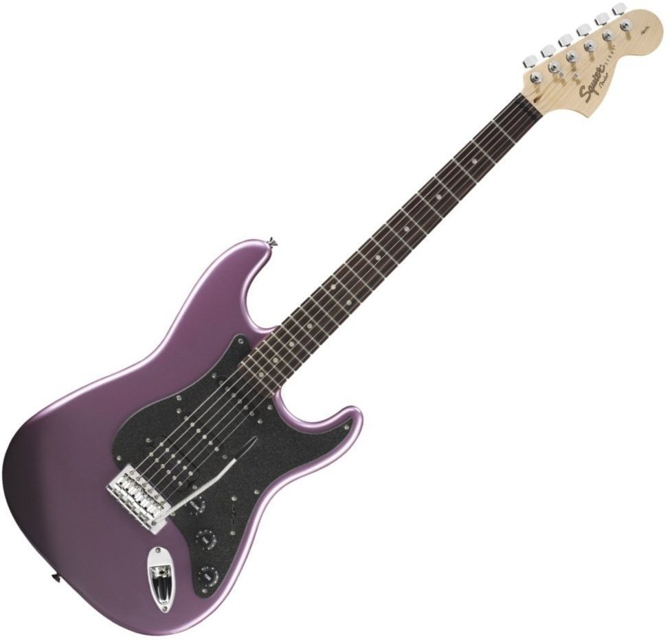 Electric guitar Fender Squier Affinity Stratocaster HSS Burgundy Mist