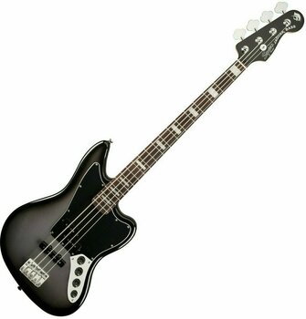 4-string Bassguitar Fender Squier Troy Sanders Jaguar Bass Silverburst - 1