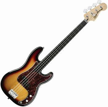 Fretless Bassguitar Fender Squier Vintage Modified Precision Bass Fretless 3 Color Sunburst - 1