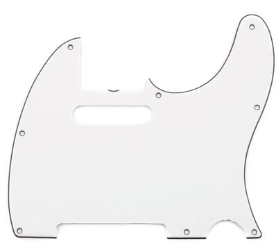 Pickguard Fender Pure Vintage '64 Telecaster Pickguard  Eggshell White Pickguard - 1