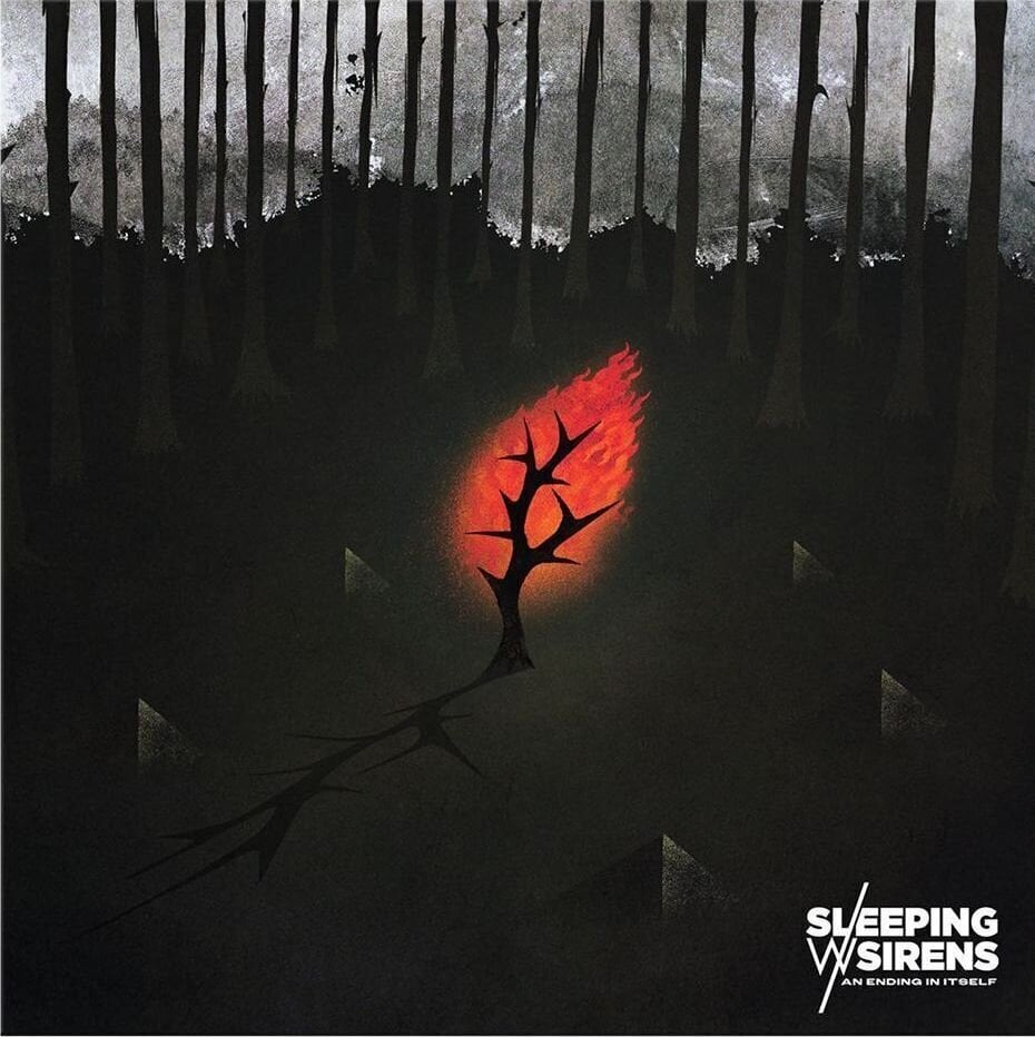 Disque vinyle Sleeping With Sirens - An Ending In Itself (Indie Exclusive) (Black/White/Red Swirl Coloured) (LP)