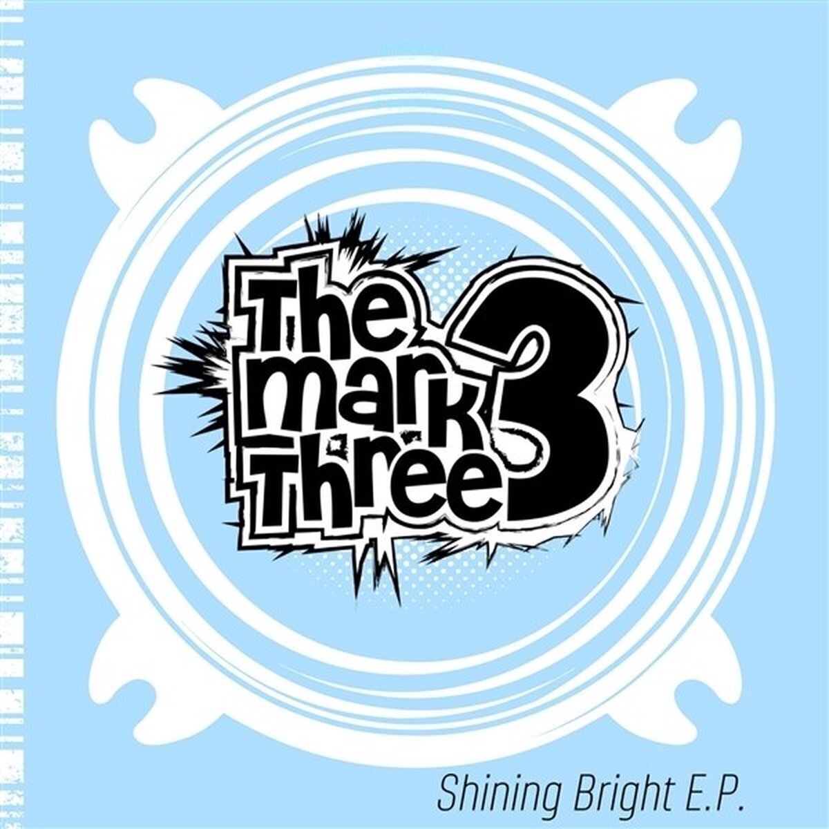Vinylplade The Mark Three - The Shining Bright (Blue Coloured) (12" SP)