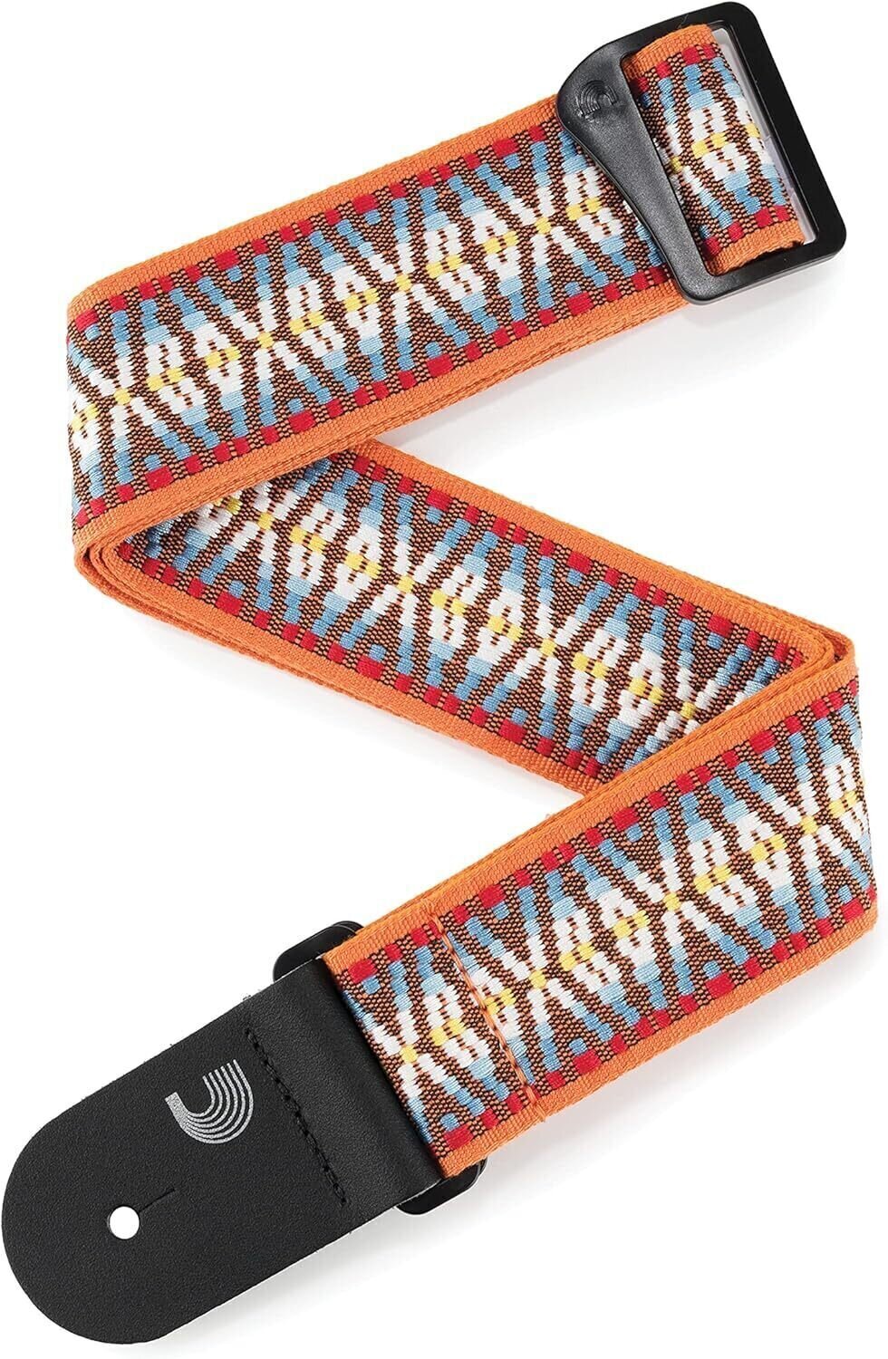 Gitaarriem D'Addario 50G08 Woven Sunrise Hootenanny Gitaarriem