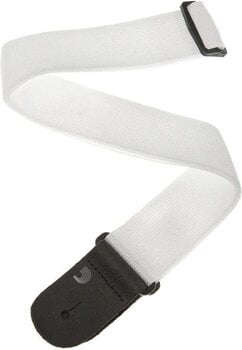 Gitaarriem D'Addario PWS108 Polypropylene White Gitaarriem - 1