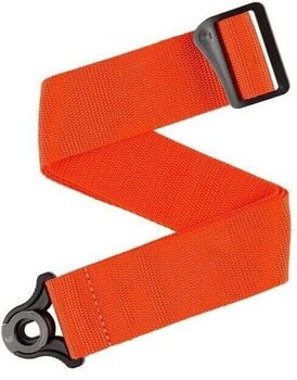 Гітарний ремінь D'Addario PWSAL404 Auto Lock Bright Orange Гітарний ремінь - 1