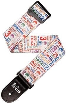 Гітарний ремінь D'Addario 50BTL14 Beatles 1964 US Tour Ticket Stubs 1964 Color Гітарний ремінь - 1