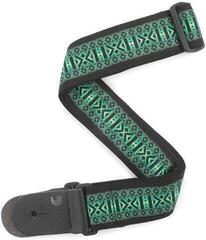 Textil gitár heveder D'Addario T20W1422 Monterey 3 Green Textil gitár heveder