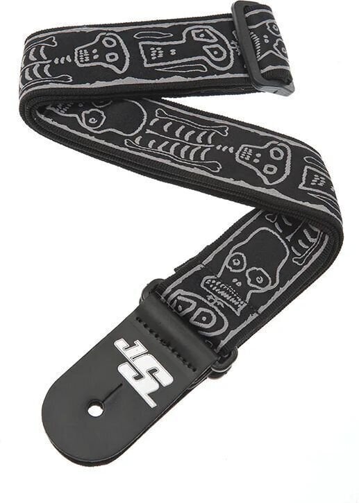 Curea de chitară D'Addario 50JS01 Joe Satriani Skull n' Bones Curea de chitară