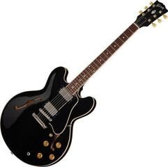 Halvakustisk guitar Gibson ES-335 50s Ebony Halvakustisk guitar