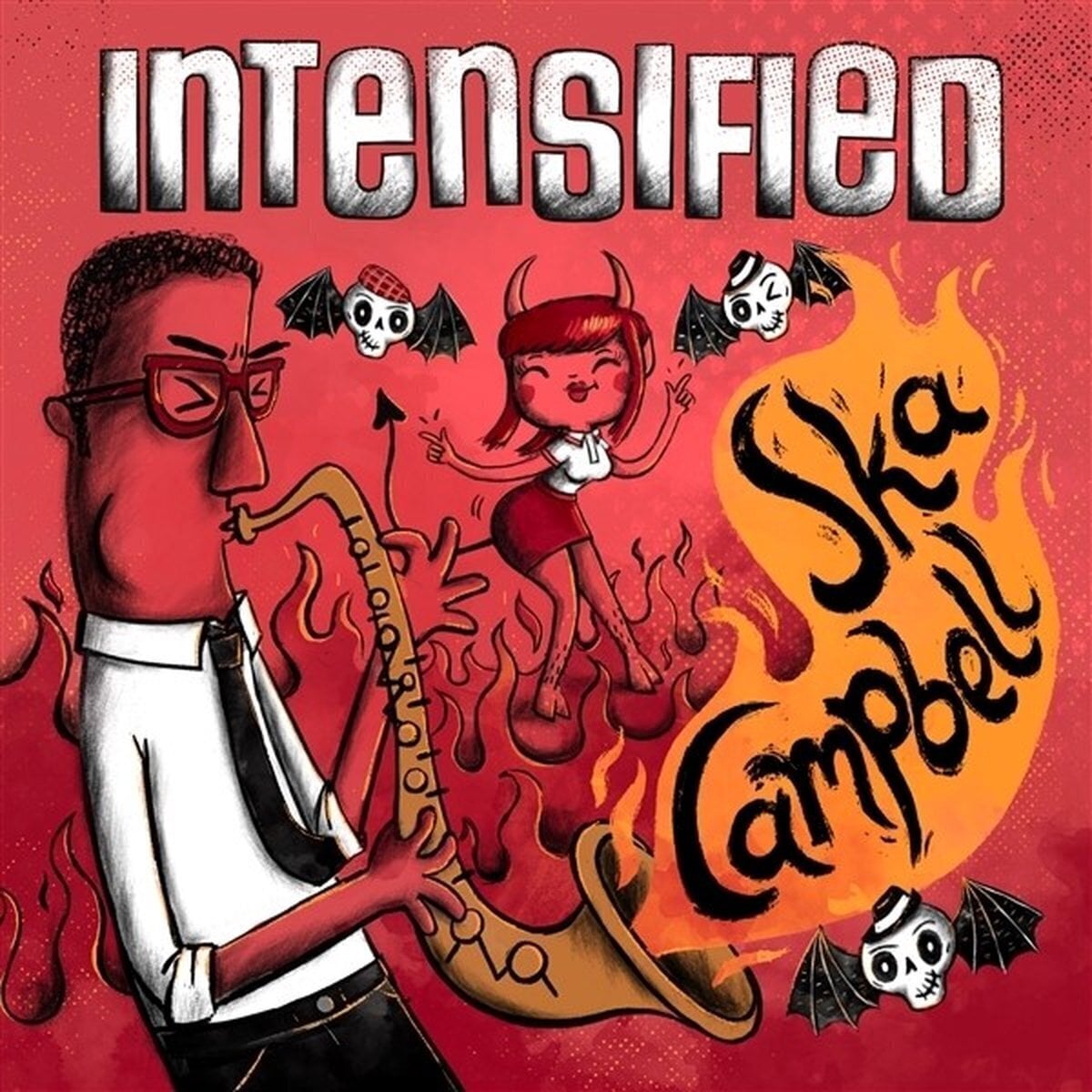 Vinyl Record Intensified - Ska Campbell (Red Coloured) (7" SP)