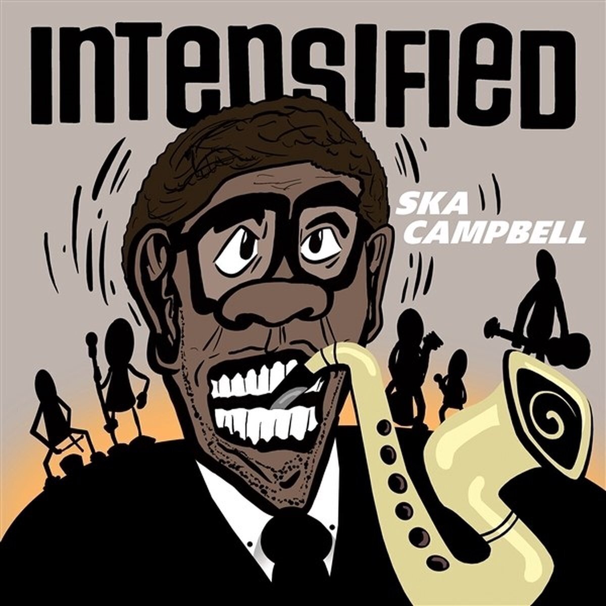 Schallplatte Intensified - Ska Campbell (Orange Coloured) (7" SP)