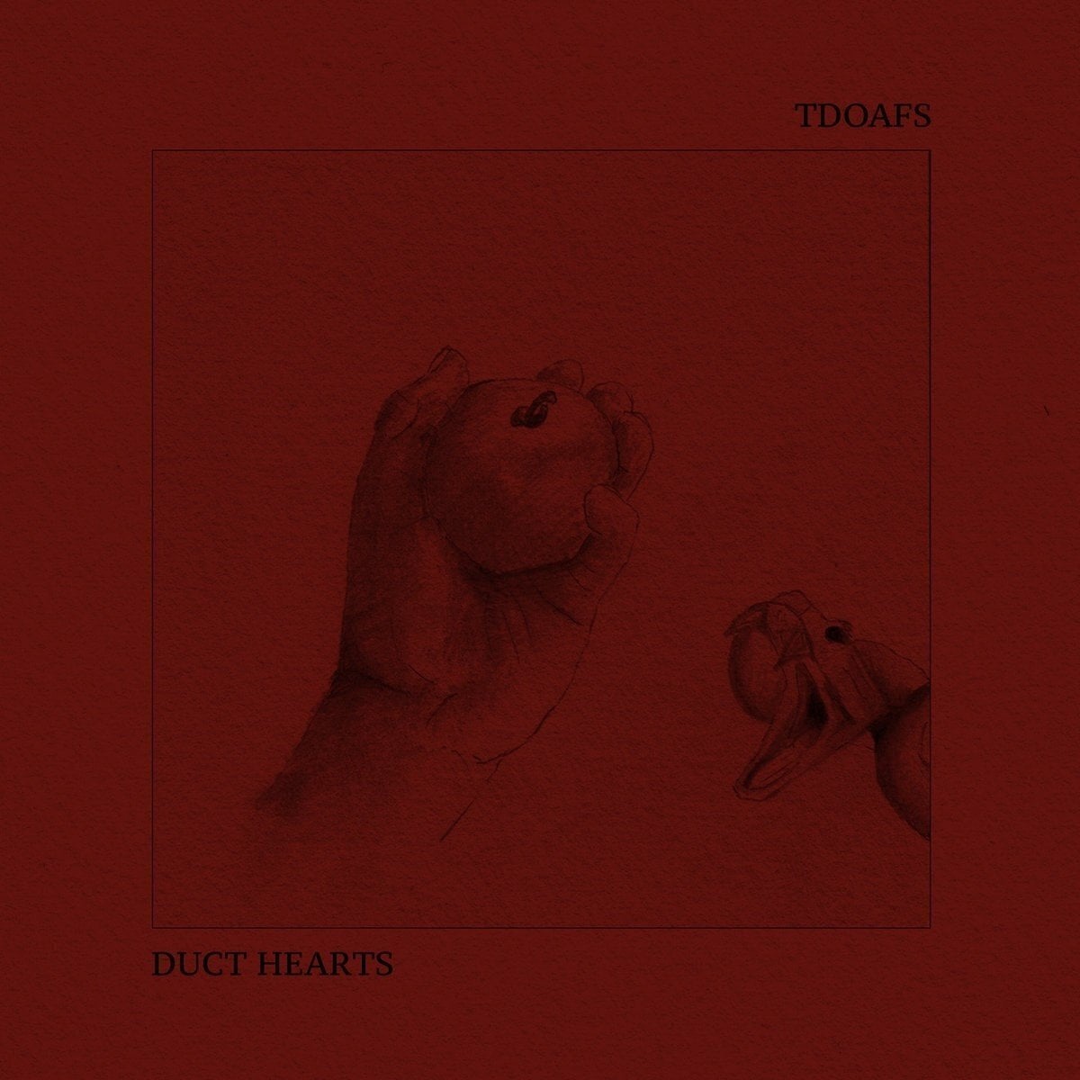 Schallplatte Duct Hearts & TDOFAS - Split (6" SP)