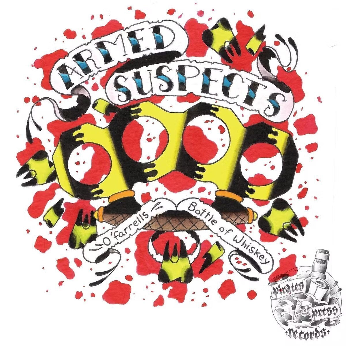 Schallplatte Armed Suspects & Skels - Split (7" SP)