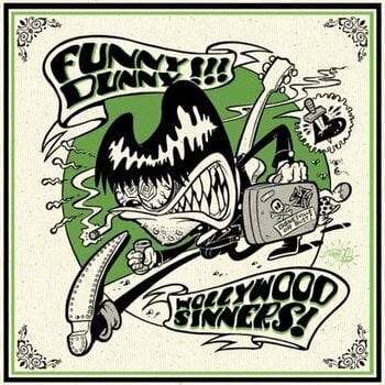 Vinüülplaat Funny Dunny & Hollywood Sinners - Split (7" SP) - 1