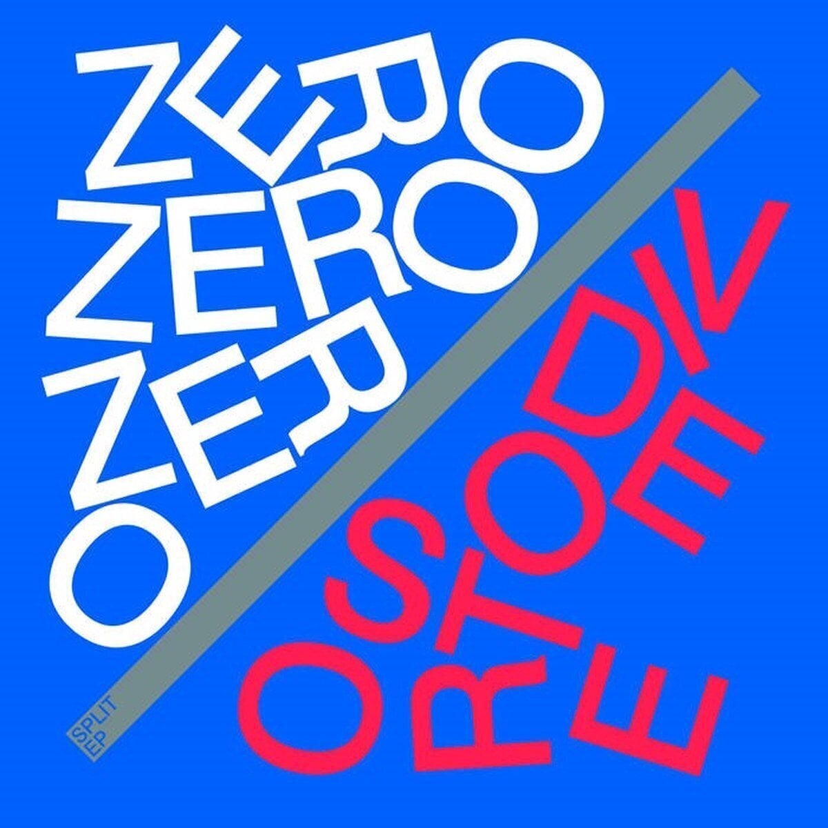 Disque vinyle Zero Zero Zero & Videostore - Split (10" LP)