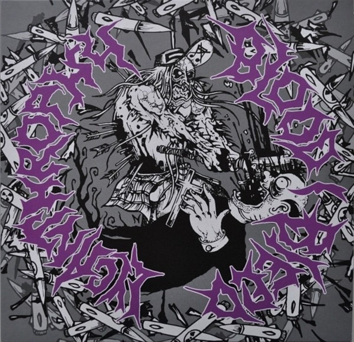 Disque vinyle Lycanthropy & Blood I Bleed - Split (10" LP)