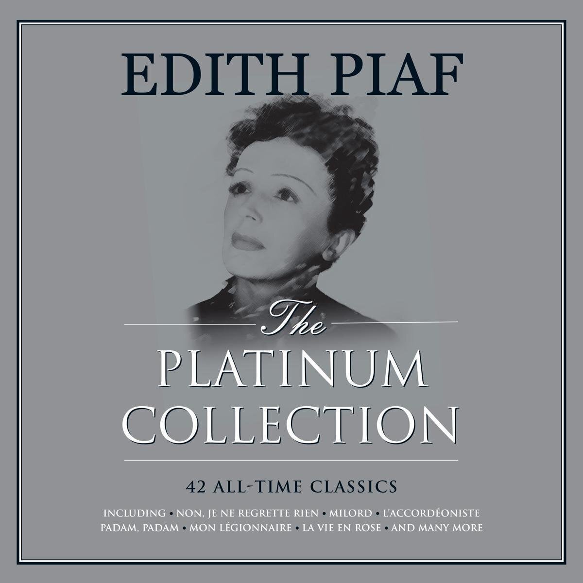 Disque vinyle Edith Piaf - The Platinum Collection (Gatefold) (White Coloured) (3 LP)
