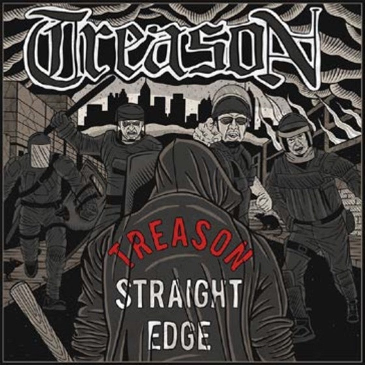 Płyta winylowa Treason - True Believers (Red/Gray Marble Coloured) (7" SP)
