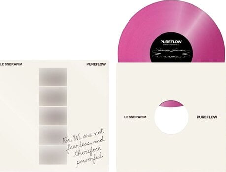 LP ploča Le Sserafim - 2nd Studio Album 'Pureflow' Pt. 1 (Limited Edition) (Hot Pink Glitter Coloured) (LP) - 1