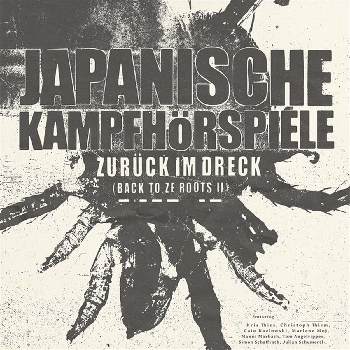 Schallplatte Japanische Kampfhörspiele - Zurück Im Dreck (Limited Edition) (LP)